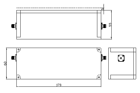 L波段高矩形系數(shù)帶通濾波器