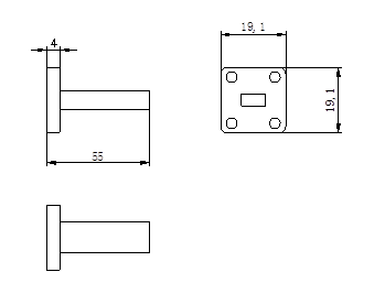 BJ320矩形波導(dǎo)匹配負(fù)載
